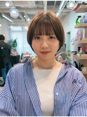 ショートボブ/ミニボブ/マッシュ/切りっぱなし/柏駅