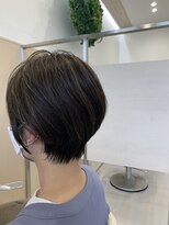 アドラーブル 長岡リバーサイド千秋店(adorable) 大人可愛いくびれショート×細め推しシークレットハイライト