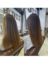 エイト アゲオ 上尾店(EIGHT ageo)&nbsp;お客様スタイル_髪質改善トリートメント