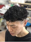 ツーブロパーマ