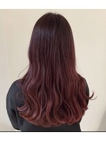 ヘアー ミッション 心斎橋店(hair Mission) ダークチェリーグラデーション