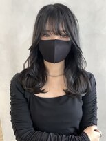 オリンテ バイ レシッド 表参道(orente by rcid)&nbsp;【orente 表参道】モテ髪ロング×ブリーチなし暗髪透明感カラー