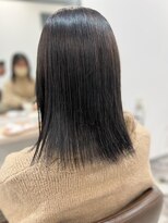 リシェイル(RICHAIR)&nbsp;ブリーチ縮毛矯正×ダークカラー