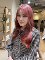 ココルアナ(coco luana)&nbsp;ピンクカラー/ブリーチ/韓国/ケアブリーチ／髪質改善