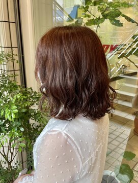 キティン 吉祥寺(kitin) 《kitin吉祥寺》オレンジブラウン　ボブ