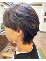 ピース オブ ヘアー Piece of Hair ミディアムウルフ