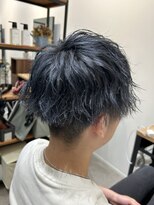 トルペヘアデザイン(Tolpe hair design) メンズカラー    メタリックグレー
