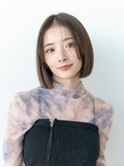 韓国ボブレイヤーカットシースルー似合わせイメチェン小顔