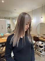 ラウブロッサム 大宮西口店(Lau Blossom)&nbsp;ブロックカラー+ケアブリーチ+髪質改善トリートメント