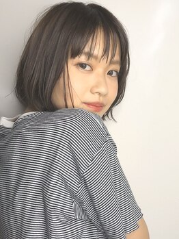 フィール セレクション 磐田(feel selection)の写真/一人ひとり違うお悩みや理想、ライフスタイルに合わせた丁寧なカットが◎フロントを整えれば印象も変わる♪