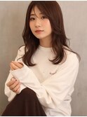 20代30代40代艶感ストレートアッシュグレージュ透明感ロング