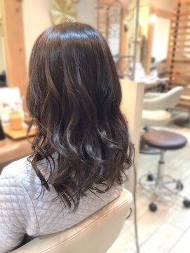 モンプルポ(momp repos) ロングのくすみカラー