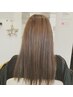 縮毛矯正＋VEENAトリートメント　ロング　￥18000