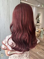 シュシュバイジャガラ 千葉駅北口店(chou chou byJAGARA) ブリーチなしピンクカラー【chou chou千葉・千葉駅】