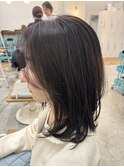 【ROMMY.大木華】ふんわりワンカールレイヤー/秋カラー