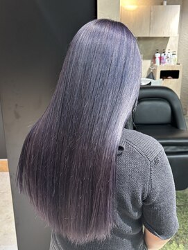 エイト 難波店(EIGHT namba) 【色落ちまで楽しみたい方】寒色紫