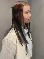 ペレ 梅田(PELE) 黒髪/ボブルフ/ネビージュ/小顔/ワンレン/梅田/髪質改善/前髪