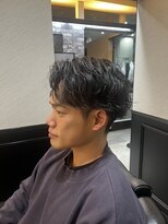プラウド(PROUD) ビジネスパーマ/ビジネススタイル/田町/理容室/メンズパーマ/