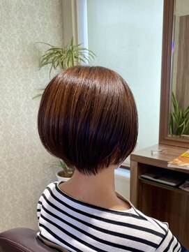 ヘアメイク アリエス 富谷店(HAIR MAKE aries) 【aries富谷店】ショートボブ