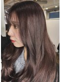 ツヤ感があるピンクブラウン*