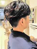 ヴィサージュファイン(VISAGE fine) ショート 2ブロック メンズライク パーマ