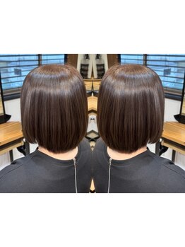 オーガニックカラーや髪質改善カラーなど大人女性にオススメなメニューを多数ご用意しています！