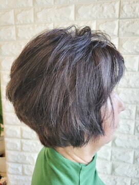 松本平太郎美容室 国立店 グラデーションボブ×イノアカラー×ハイライト