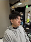 ショートアップバング メンズショート 海老名カット 眉カット