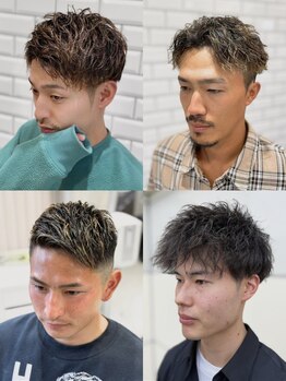 アラカワオム(homme)の写真/【カット+炭酸パーマ¥8700】同性ならではの目線であなたの魅力を最大限に活かしたスタイルをご提案!