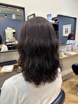 アルター(aL ter)&nbsp;【パーマ×オリーブベージュ】アプリコットオレンジ／中島