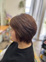髪ストーリー美容室 ミディアムボブ