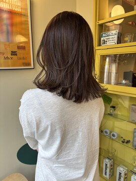 ヒントステーション(HINTSTATION) 〈浅草 半個室〉ニュアンスミディ/アッシュベージュ