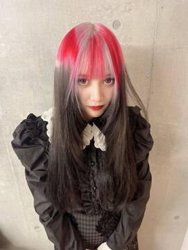 モニカ 原宿店(MONIQA) 弱レイヤー×デザインレッド