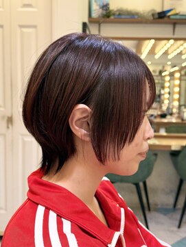 ロンド パルティール 大宮(Lond partir) 大人ガーリー/レイヤーショート/前髪白髪/20代30代40代50代/大宮