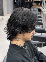 オーバルバイアピッシュ(OVARL by apish) フェザーパーマシャドウパーマニュアンスパーマサーフカール原宿