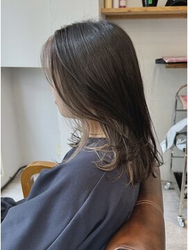 アピューズ ヘアー 梅田(Apiuz Hair) フェイスフレーミング/ミディスタイル