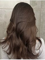 ニーノバイヘアーカラートウキョウ(nino by HAIR COLOR TOKYO) 暗髪ネモフィラロング【盛岡/高品質ヘアカラー専門店】