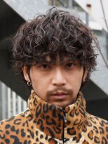 フィフス 札幌大通(fifth)&nbsp;札幌メンズヘアシャドウパーマラウンドマッシュ弱めメンズパーマ