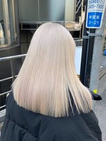 ブローチ(brooch)&nbsp;ホワイトベージュ　ケアブリーチ　静岡　草薙