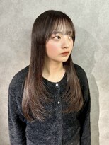 エクファ ヘア シェリル 草津 南草津店(ex-fa hair cherir)&nbsp;着物ヘア/大人ガーリー/ダークアッシュ/似合わせカット/南草津
