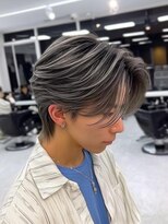 ネハス ナガオカ(nehus.nagaoka)&nbsp;バレイヤージュ/スペインカール//フェザーパーマ/