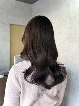 ミニム ヘアー(minim hair) 【minim×りの】ダークブラウン/レイヤーカット