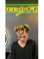 グリーディーフォックス 三軒茶屋(GreedyFOX) 波巻き/マッシュパーマ/ウルフ/ハイライト<理容室>三軒茶屋