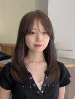 ビュー フクオカ(VIEW FUKUOKA)&nbsp;髪質改善/顔周り/前髪/レイヤーカット/韓国風