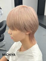 アンドメゾンオム(&Maison. homme) 【色落ちまで綺麗】ピンクベージュ