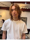 メンズ ミディアムパーマ