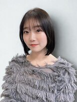 リン(Lin)&nbsp;二子玉川大人ボブ切りっぱなしボブ前下がりボブ