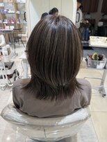 クレア 上大岡(CREA) 白髪ぼかしハイライト縮毛矯正ダブルカラー髪質改善30代40代50代