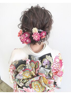 ニド(2do) 結婚式お呼ばれ着物アレンジ