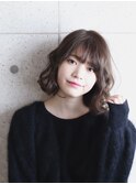 ”Ratie"お手軽パーマの無造作ボブ/ロブヘア【久屋大通/栄】